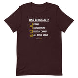 Dad Checklist Tee