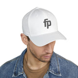 FantasyPros Alternate Icon Flexfit Hat – White/Black
